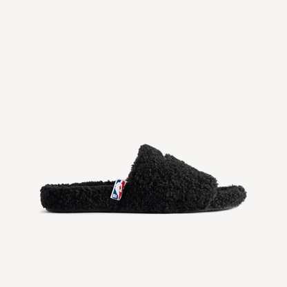 Basketball Fleece Slides