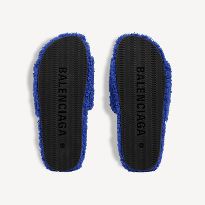 Basketball Fleece Slides