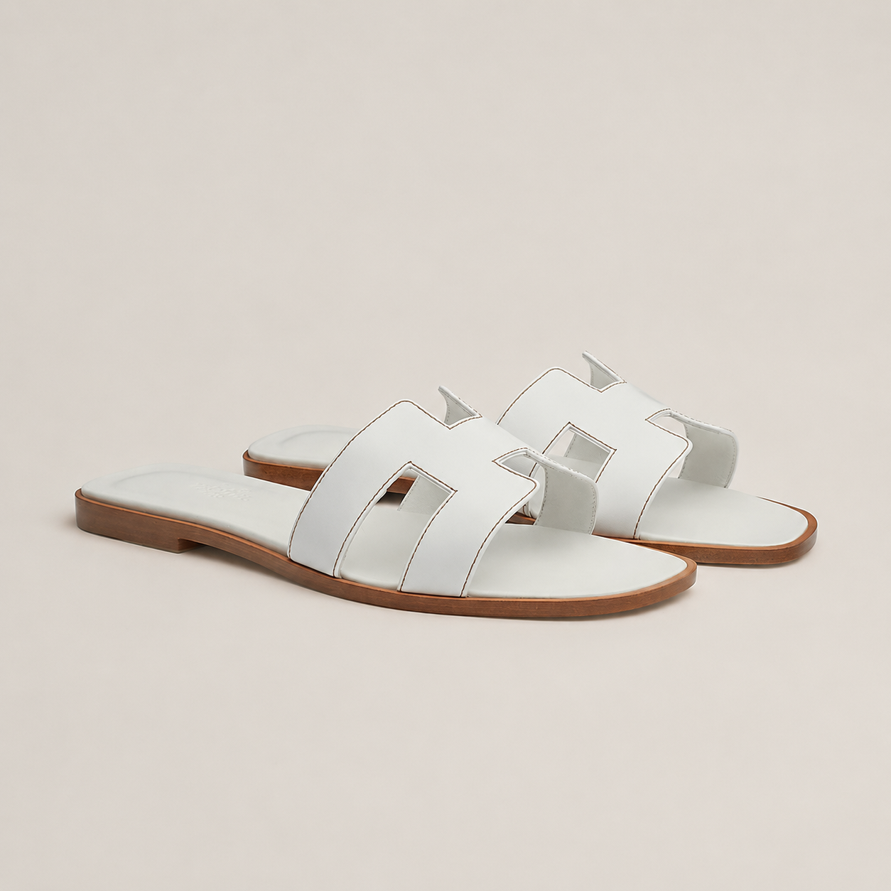Classic Hermes Oran Sandals