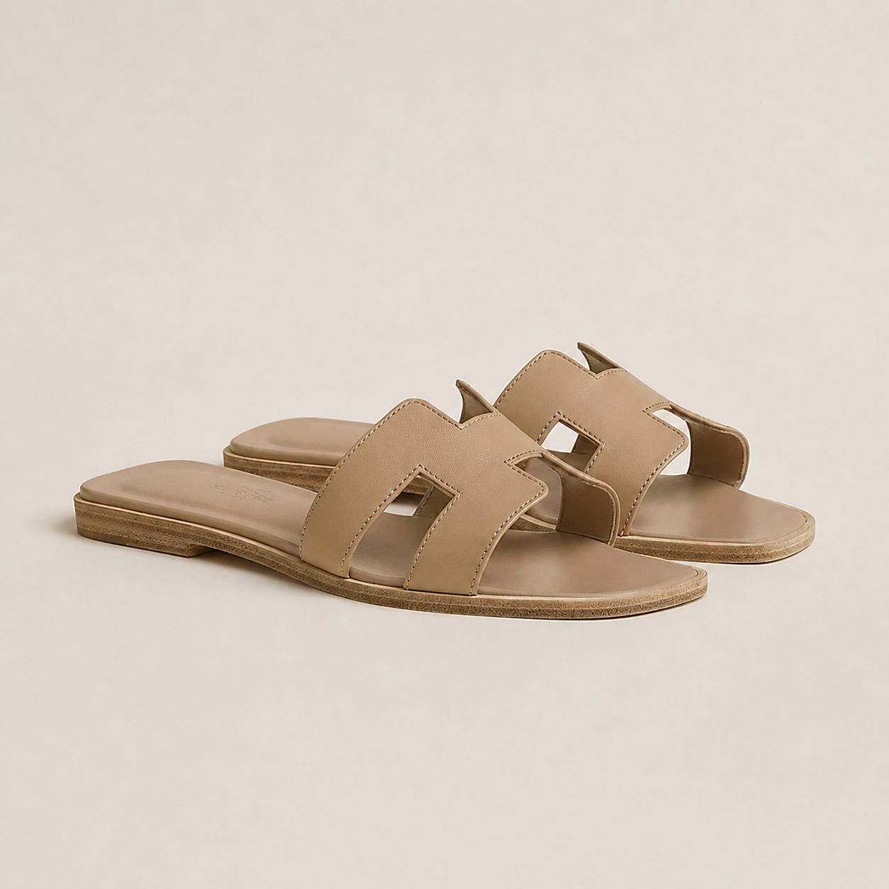 Classic Hermes Oran Sandals
