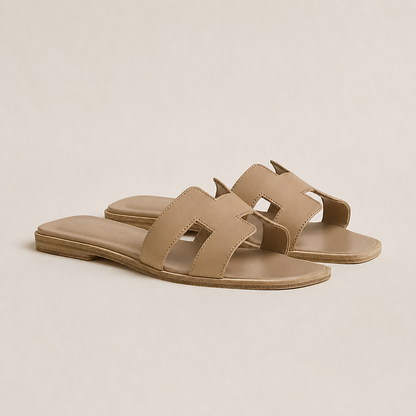 Classic Hermes Oran Sandals