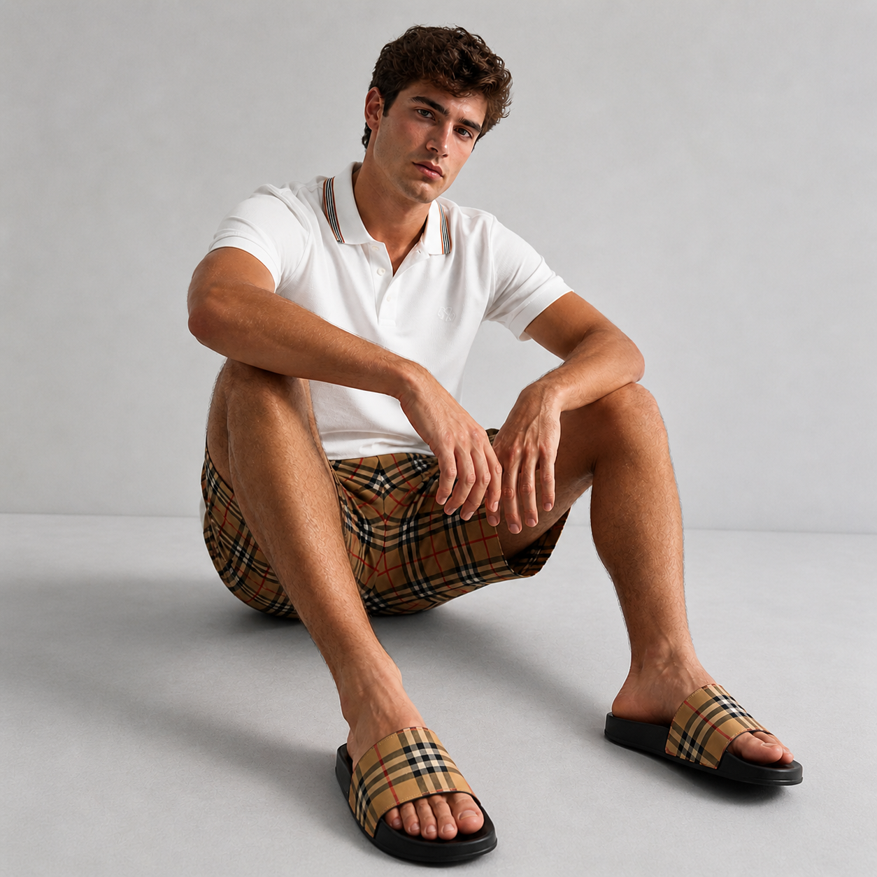 Classic Check Slides
